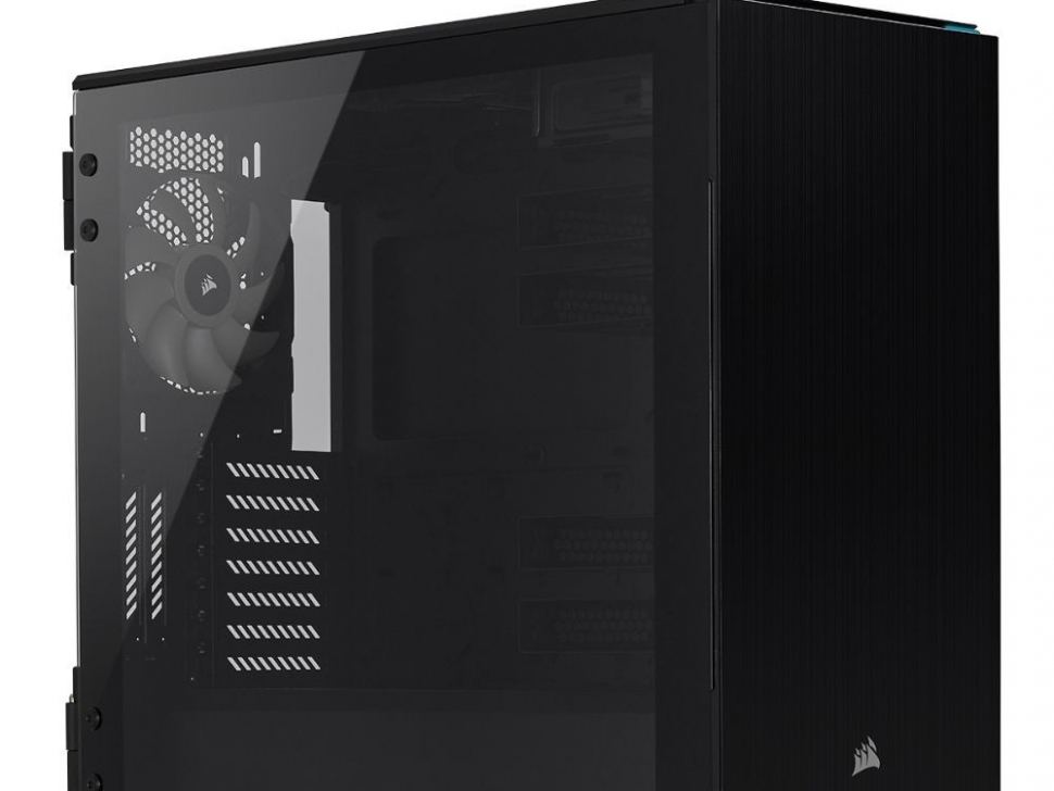CORSAIR Carbide Series 678C Low Noise Tempered Glass ATX Case Black