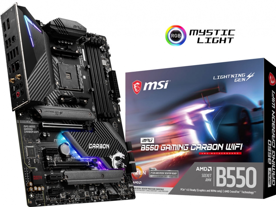 MPG B550 GAMING CARBON WIFI