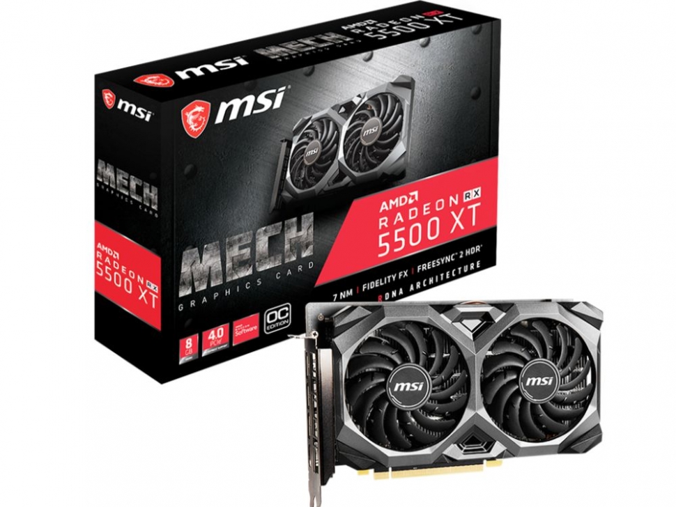 RADEON RX5500 XT MECH 4G